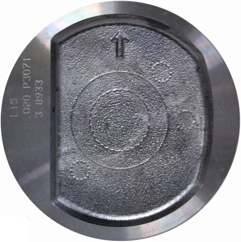 Set of 4 D Shaped Hypereutectic Dish Top Pistons for 96-02 Chrysler/Jeep 2.5/150 | .030 (.75mm Oversized) | 3.905in. Bore Diameter in Kuwait