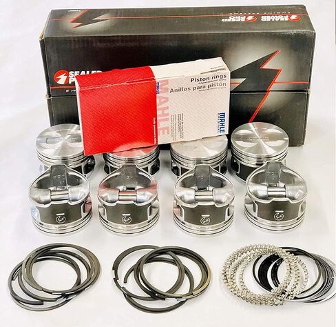 Set of 8 Hyper eutectic H654CP dish top pistons plus matching rings compatible with 1977-1995 Ford 5.0L 302. Click size needed before adding to Cart! (+.030 over 4.030 Bore dia.) in Saudi Arabia