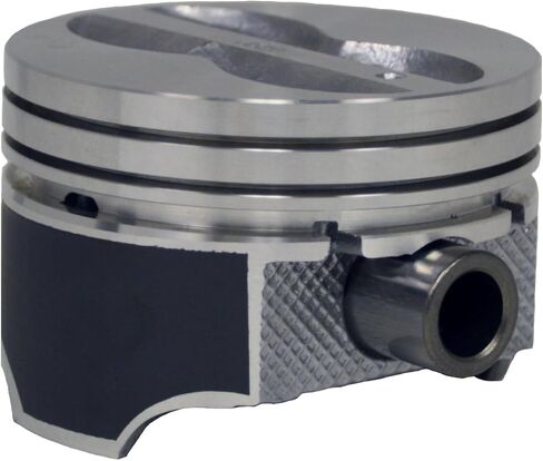 Set of 8 Flat Top Hypereutectic Pistons for 67-90 GM/Chevrolet 5.7L/350 SBC | .030 (.75mm Oversized) | 4.030in. Bore Diameter in Kuwait