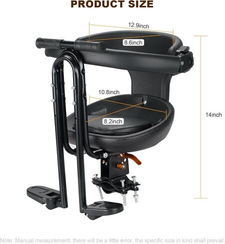 مقعد دراجة للأطفال، مقعد دراجة للأطفال الصغار، مرفق دراجة للأطفال الصغار 1-3 مقعد أمامي لدراجة الأطفال، مقعد دراجة للأطفال، مقعد دراجة للأطفال مناسب للدراجات الجبلية in Kuwait