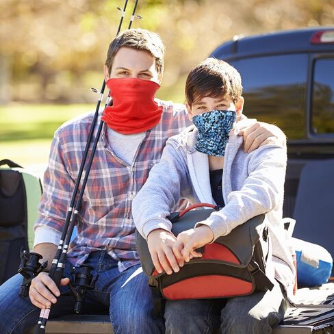 Harfington الصيف تبريد الرقبة gaiter حماية الشمس أقنعة أقنعة صيد الأسماك Gaiter للجنسين واقي الشمس بالاكلافا in Kuwait