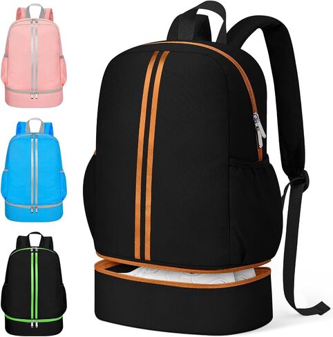 Gym Backpack, Gym Bag for Women Men, Sport Backpack with Shoe Compartment, Athletic Beach Swim Workout Bag in Saudi Arabia