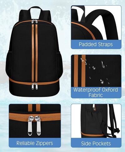 Gym Backpack, Gym Bag for Women Men, Sport Backpack with Shoe Compartment, Athletic Beach Swim Workout Bag in Saudi Arabia
