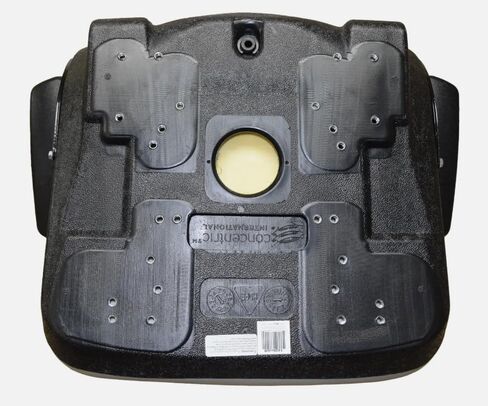 Universal Lawn Mower Seat with Armrests; Zero Turn Mower Seat; 18.9"" H; Black; multiple bolt-hole configurations; Compatible with Bobcat, Dixie, Snapper, Toro, Exmark, Bad Boy; SU-143001BK in Saudi Arabia