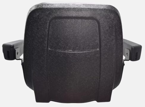 Universal Lawn Mower Seat with Armrests; Zero Turn Mower Seat; 18.9"" H; Black; multiple bolt-hole configurations; Compatible with Bobcat, Dixie, Snapper, Toro, Exmark, Bad Boy; SU-143001BK in Saudi Arabia