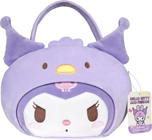 Hello Kitty and Friends Official My Melody Valentine Pail Accessory - 12-Inch Embroidered Treat Pail with Character Design and Carry Handle in Saudi Arabia