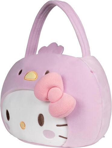 Hello Kitty and Friends Official My Melody Valentine Pail Accessory - 12-Inch Embroidered Treat Pail with Character Design and Carry Handle in Saudi Arabia