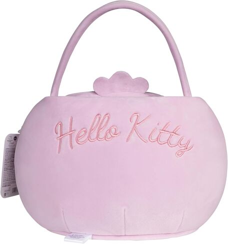 Hello Kitty and Friends Official My Melody Valentine Pail Accessory - 12-Inch Embroidered Treat Pail with Character Design and Carry Handle in Saudi Arabia