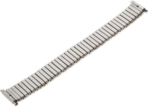 Timex Men's Q7B744 Two-Tone Stainless Steel Expansion 16-20mm Replacement Watchband in Saudi Arabia