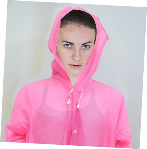 Balacoo Travel Raincoat Poncho للبالغين قابلة لإعادة الاستخدام إيفا راينا بركه للمشي لمسافات طويلة في التخييم الأنشطة في الهواء الطلق المواسم المحمولة in Saudi Arabia