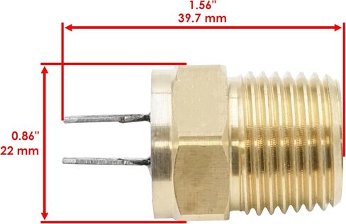 Caltric Fan Heat Thermal Sensor Switch متوافق مع Polaris Scrambler 500 1997 / Xplorer 500 1997 in Saudi Arabia