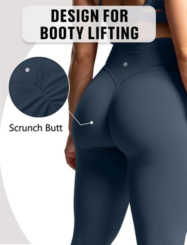 Sogetdo Workout Compression Leggings for Women Tummy Control Butt Lifting High Waisted Gym Yoga Pants in Kuwait