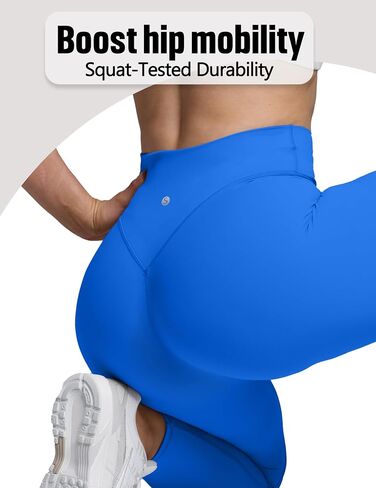 Sogetdo Workout Compression Leggings for Women Tummy Control Butt Lifting High Waisted Gym Yoga Pants in Kuwait