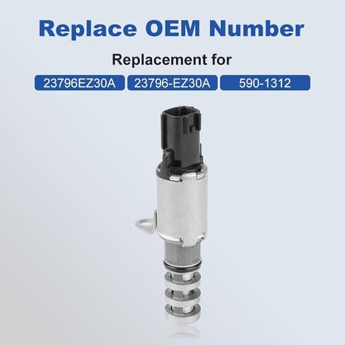 محرك متغير توقيت توقيت استبدال الملف اللولبي 23796-EZ30A 590-1312 متوافق مع نيسان باثفايندر ستررا تيتان XD Infiniti QX60 2016-2019 التحكم في الزيت in Saudi Arabia