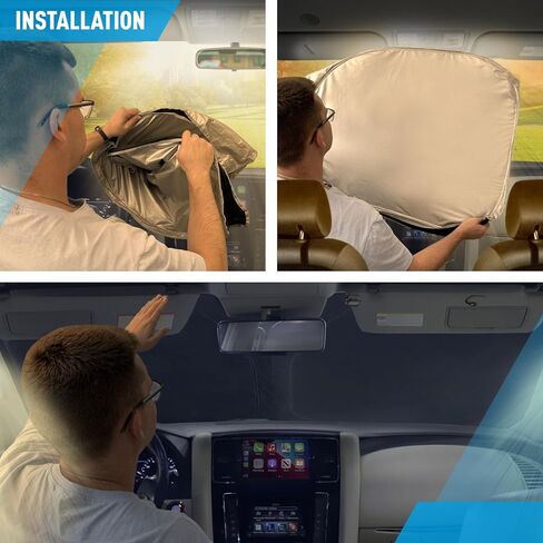 CLIM ART Magnetic Car Window Sunshade For Honda CR-V (CRV) 2023-2025, 4 Pc.Set, Side Glass Covers Screen, Block Sun Rays Curtains, Window Shield Sun Shade for Baby in Cars, Camping accessories- MS0135 in Saudi Arabia