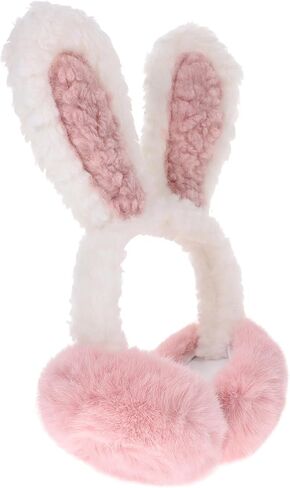 BESPORTBLE ADORDBLE ARABBIT RABBIT أذن أذن لبعض الملحقات الشتوية الدافئة الدافئة اللطيفة الأذن الأذن حماية الأذن لخريف وشتاء للأنشطة في الهواء الطلق in Saudi Arabia