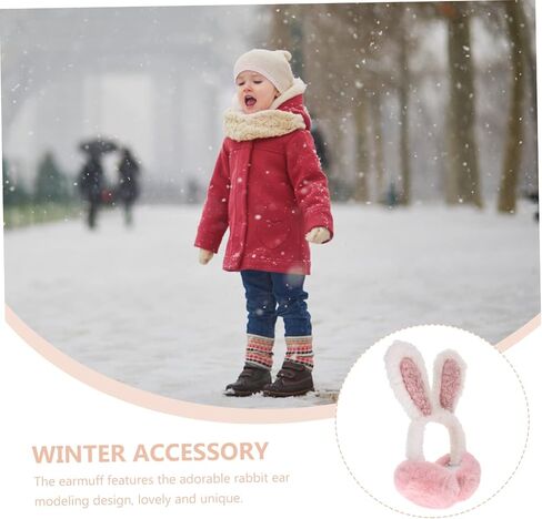 BESPORTBLE ADORDBLE ARABBIT RABBIT أذن أذن لبعض الملحقات الشتوية الدافئة الدافئة اللطيفة الأذن الأذن حماية الأذن لخريف وشتاء للأنشطة في الهواء الطلق in Saudi Arabia