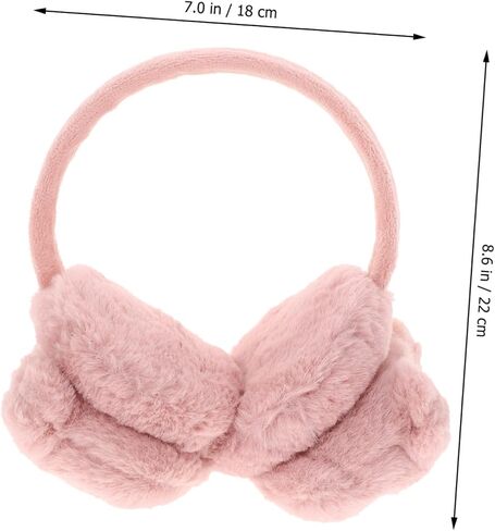 1pc Boy Girl Plush Panda Earmuffs for Ear Cartoon Design Comfortable Warm Ear Muffs for Boys Girls for Cold Weather Outdoor Activities in Saudi Arabia