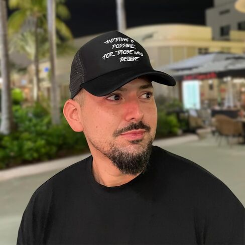 أي شيء ممكن ملهمة mesh-backback قبعة-قبعة للجنسين القابلة للتعديل من أجل الدافع والهواء الطلق والملابس اليومية in Saudi Arabia