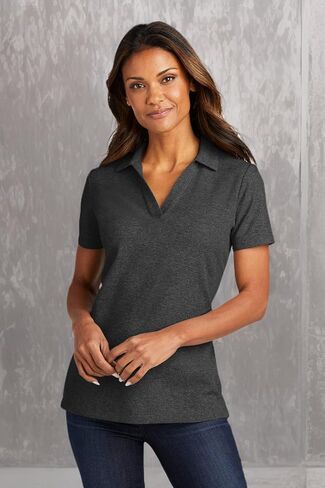 Port Authority Ladies C-Free Cotton Blend Pique Polo in Saudi Arabia
