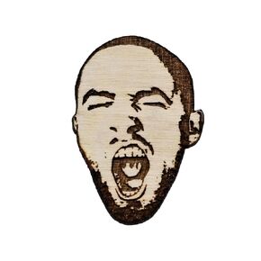 Mac GO:OD AM Tribute Wood Lapel Pin