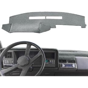 Dashboard Cover Dash Cover Mat Fit for Chevy Chevrolet Silverado/GMC Sierra C1500 C2500 C3500 K1500 K2500 K3500 Pickup Truck 1988-1994, 1992-94 GMC Yukon/Chevy Blazer Suburban (88-94, Maroon) Y25