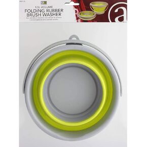 Brush Bucket 1.5L Collapsible Rubber