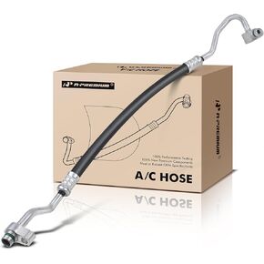 A-Premium A/C Discharge Line Hose Assembly Compatible with Nissan Frontier 2005-2019 L4 2.5L, Compressor to Condenser