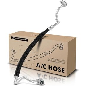 A-Premium A/C Discharge Line Hose Assembly Compatible with Dodge, Ram Models - Ram 2500 3500 4500 5500, 2010-2011 6.7L, Compressor to Condenser