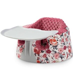 Seat Cover and Tray Sets Accessory Compatible with Bumbo Floor Seat for Baby,Breathable Baby Bumbo Seat Cover，Bumbo Activity Tray Attachment Easy to Install and Remove (Blue)