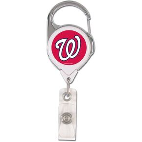 WinCraft MLB Washington Nationals 47012011 Retractable 2S Prem Badge Holders