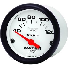 Auto Meter 5737-M Phantom Electric Water Temperature Gauge