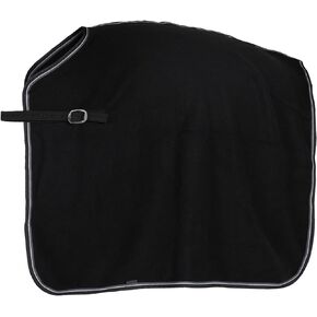 HORZE Kiel Fleece Quarter Sheet - Dark Red - Horse