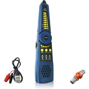 Rsrteng Cable Tracer WT255, Wire Tracker Network Telephone Line RVV BNC, Support J45 Network Cable Test, Short Circuit Test,Host/Test Box Fault Location, Working with Camera Tester
