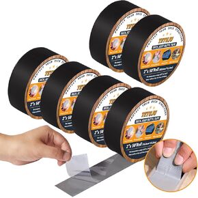 شريط رافدة بطول 2 بوصة × 50 بوصة، 6 لفات مقاومة للماء وشريط بوتيل مقاوم للتآكل، شريط وامض ذاتي اللصق مقاوم للطقس للروافد والعوارض الخشبية in Kuwait
