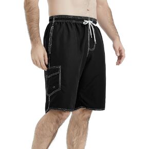 Mens Swim Trunks Swim Shorts Swimwear Swimsuit Beach Shorts Bathing Suits Quick Dry Waterproof