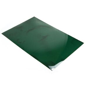CMS MAGNETICS - 6x6" Green Magnetic Flux Viewing Film for Revealing Hidden Magnetic Field Patterns in Permanent Magnets for Science Projects, Research and STEM Education in Magnetism