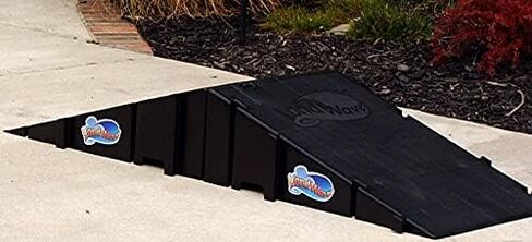 Skateboard Ramp Park Starter Pack with 2 Ramps and 1 Landing Deck & Connectors in Saudi Arabia