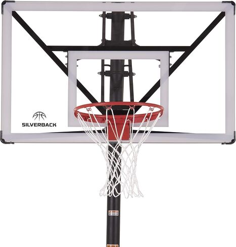 Silverback NXT 54" and NXT 60" In-Ground Basketball Hoops with Adjustable-Height Basketball Goal Backboard and QuickPlay Design in Saudi Arabia