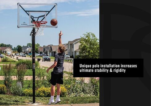 Silverback NXT 54" and NXT 60" In-Ground Basketball Hoops with Adjustable-Height Basketball Goal Backboard and QuickPlay Design in Saudi Arabia