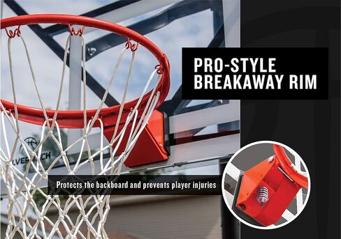 Silverback NXT 54" and NXT 60" In-Ground Basketball Hoops with Adjustable-Height Basketball Goal Backboard and QuickPlay Design in Saudi Arabia