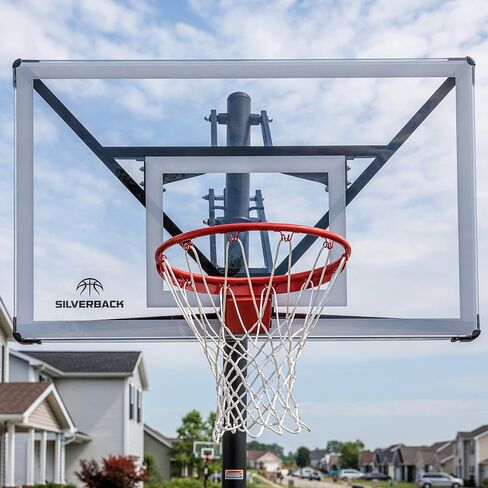 Silverback NXT 54" and NXT 60" In-Ground Basketball Hoops with Adjustable-Height Basketball Goal Backboard and QuickPlay Design in Saudi Arabia