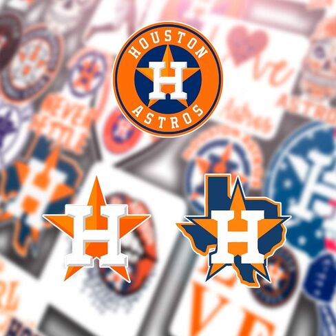 Stickers Pack Houston Vinyl Astros Aesthetic Stickers Pack of 49 pcs in Saudi Arabia