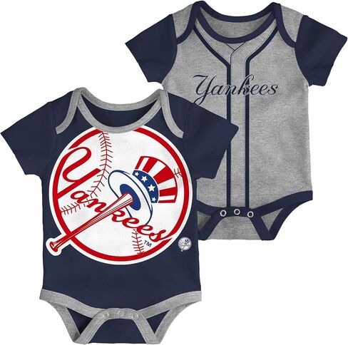 Outerstuff MLB Newborn & Infant Double 2 Pack Creeper Onesie Set - (0-24 Months) in Saudi Arabia