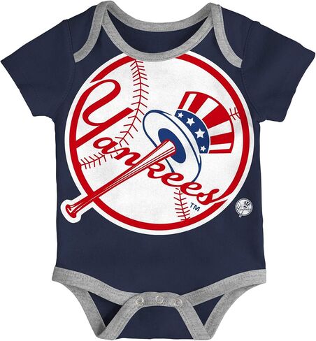Outerstuff MLB Newborn & Infant Double 2 Pack Creeper Onesie Set - (0-24 Months) in Saudi Arabia