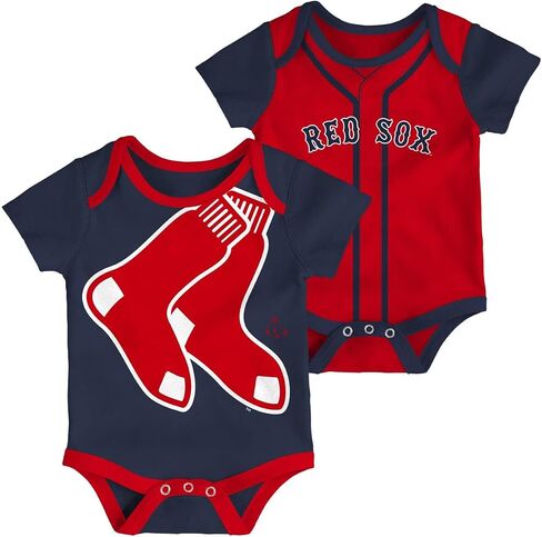 Outerstuff MLB Newborn & Infant Double 2 Pack Creeper Onesie Set - (0-24 Months) in Saudi Arabia