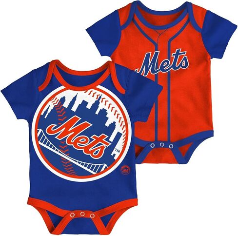 Outerstuff MLB Newborn & Infant Double 2 Pack Creeper Onesie Set - (0-24 Months) in Saudi Arabia