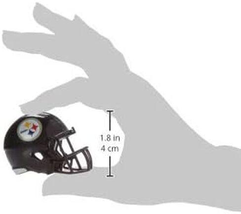 خوذة كرة القدم Pittsburg Steelers NFL Riddell Speed ​​Pocket PRO مايكرو/حجم الجيب/كرة قدم صغيرة in Saudi Arabia