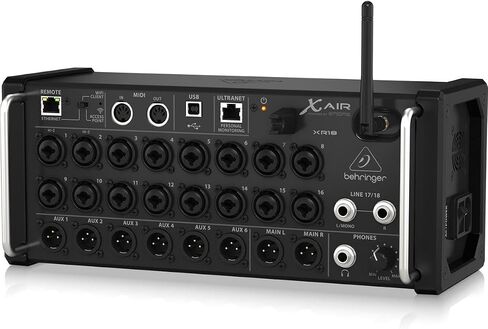 حقيبة حمل مبطنة للخلاط الرقمي وحافظات التمساح من Behringer XR18؛ تناسب خلاطات سلسلة Behringer X-AIR (G-MIXERBAG-1306) in Saudi Arabia