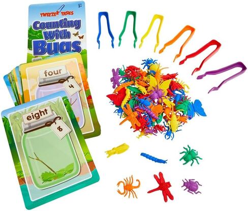Excellerations Tweezer Tasks - Counting with Bugs in Saudi Arabia